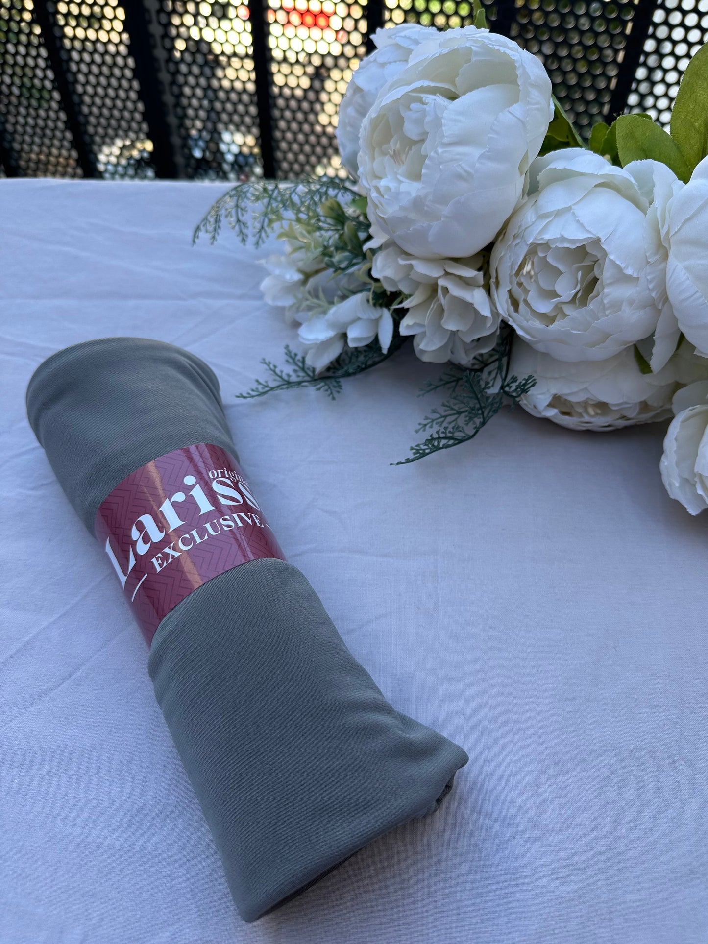 Hijab Jersey Premium Gris Foncé – Fraîcheur & Élégance