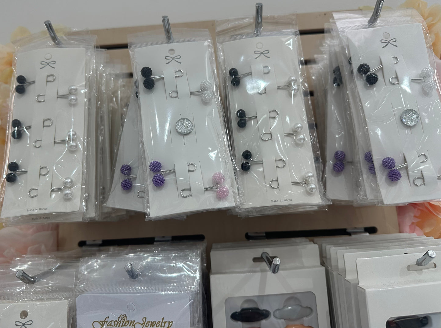 Épingle perlée individuelle – Accessoire hijab