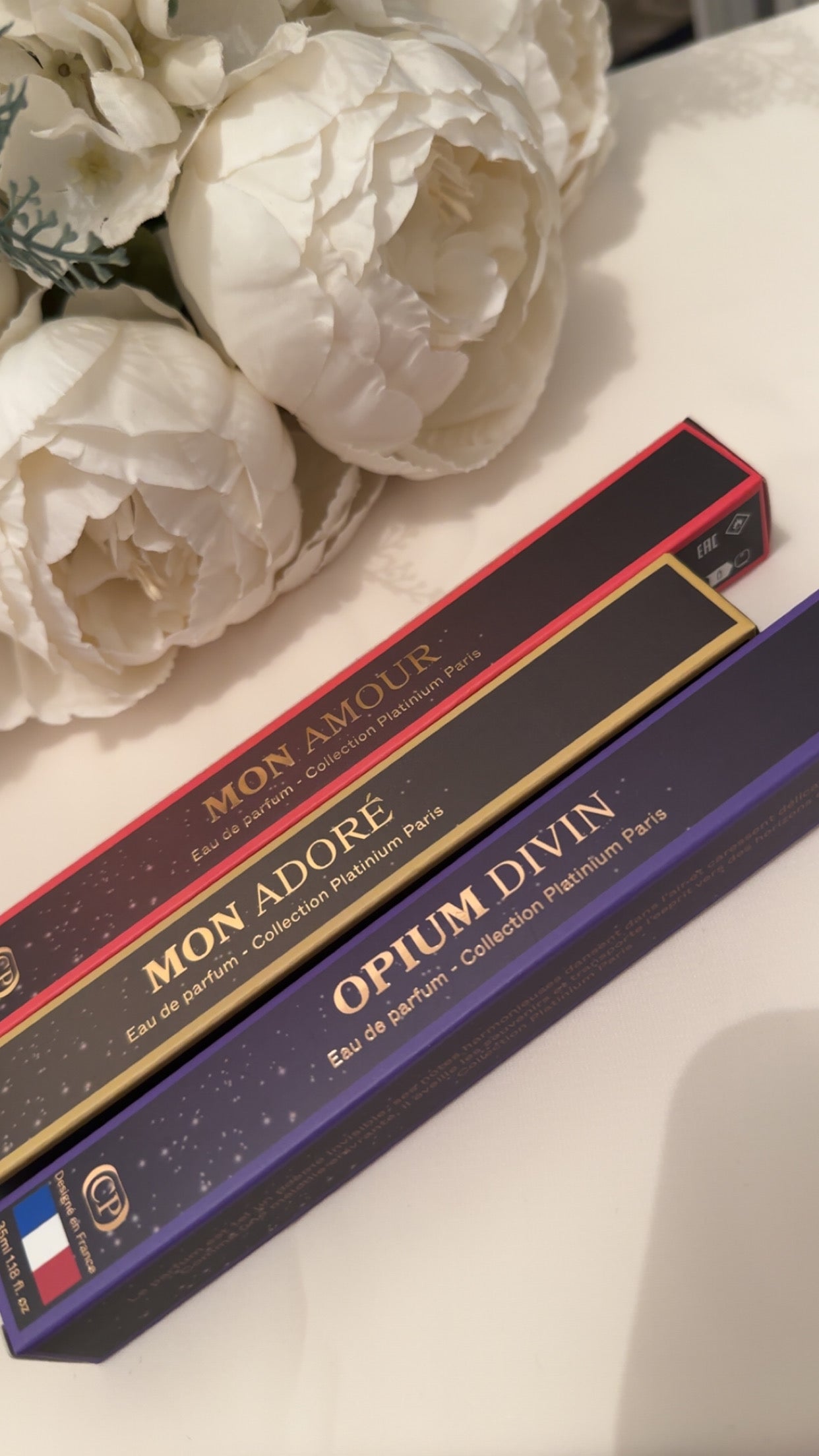 Collection Platinium – Parfums de poche 35ml
