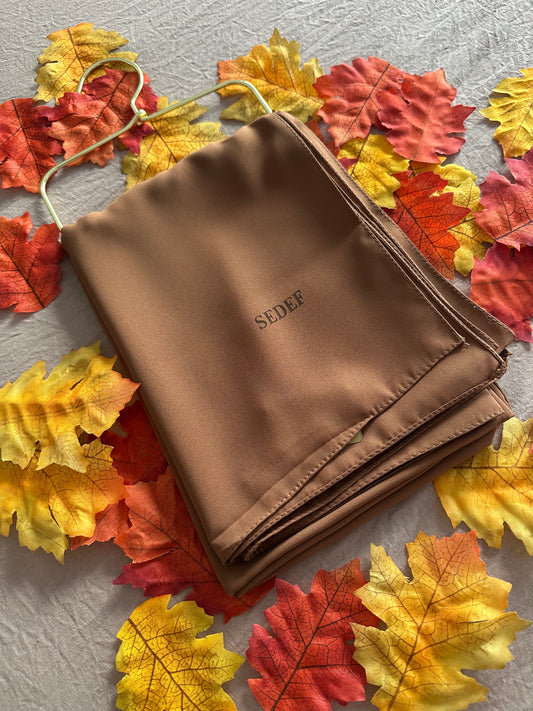 Hijab Soie de Médine – Camel Clair